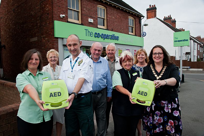 Co-op and council link up to save lives in two villages