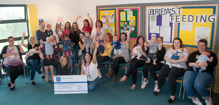 Milk Fairies celebrate record grant from Tamworth Co-op