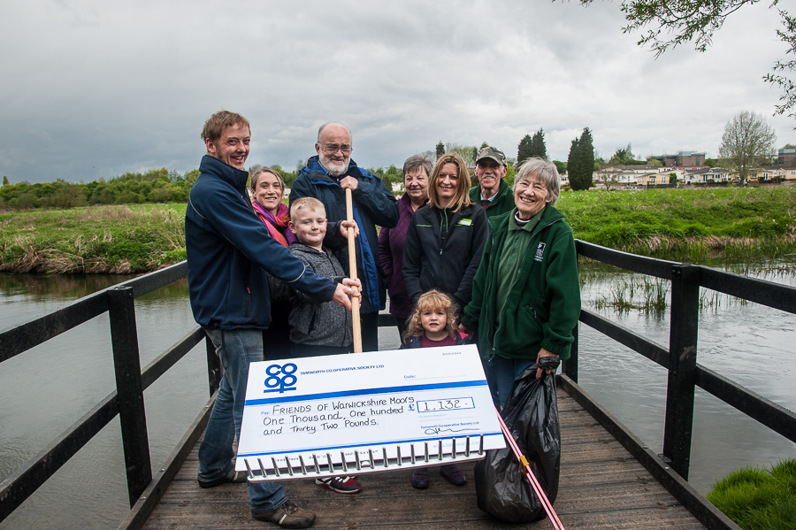 Dividends support conservation of Warwickshire Moor reserve
