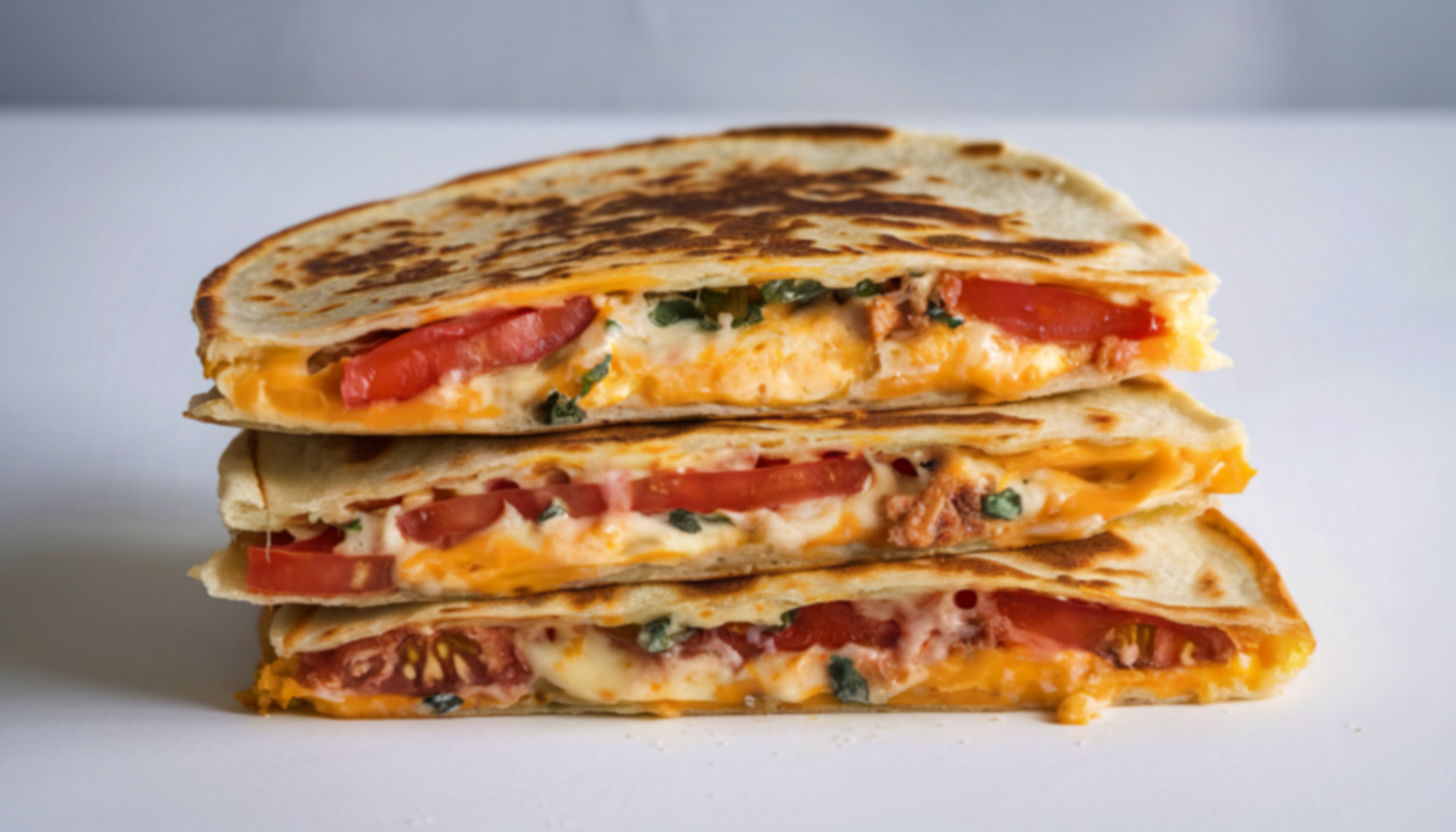 Cheesy Veggie Quesadillas