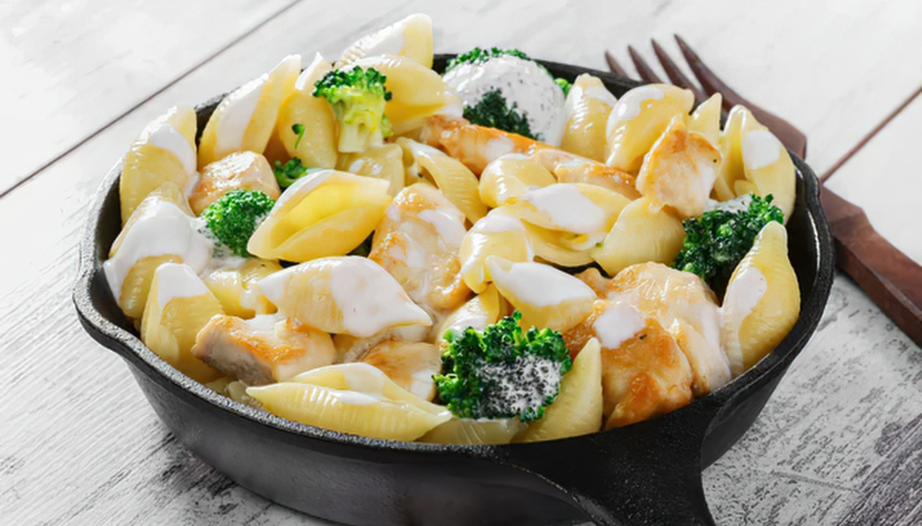 Creamy Chicken & Broccoli Pasta