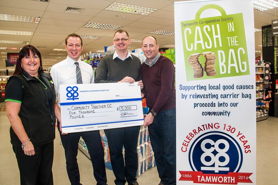 Group ‘stunned’ by size of cheque from Tamworth Co-op