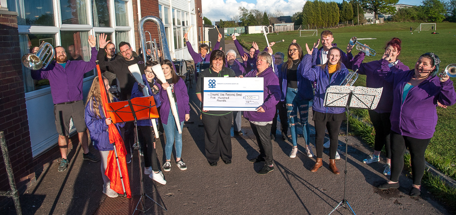 Dordon Co-op shoppers hit the right note for marching band