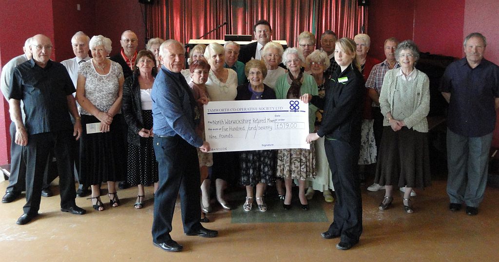Retirement club’s funds boosted by Tamworth Co-op
