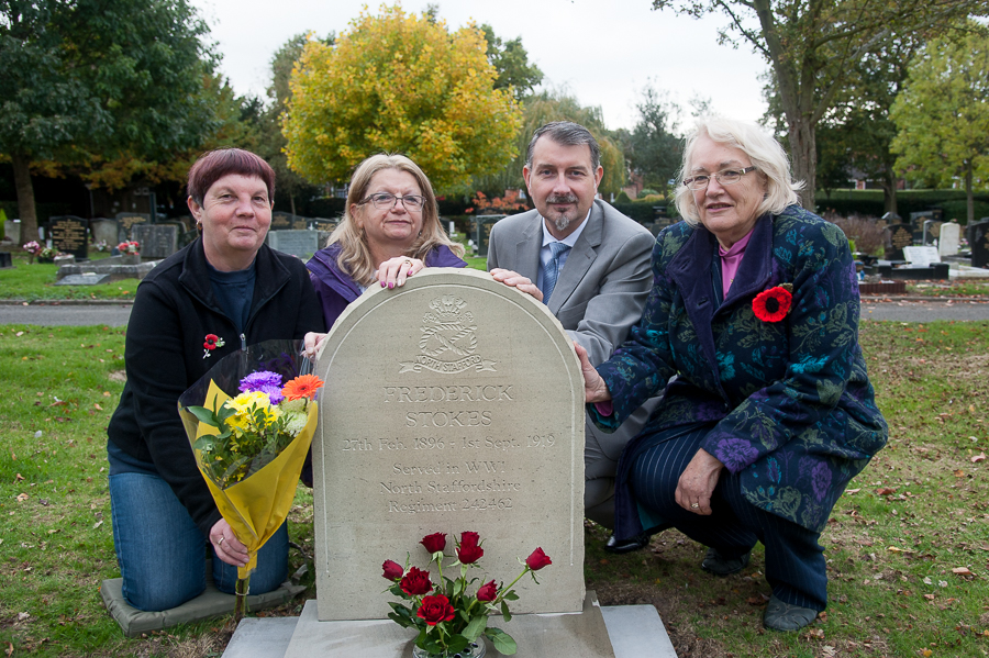 Tamworth Co-op donates headstone to forgotten soldier