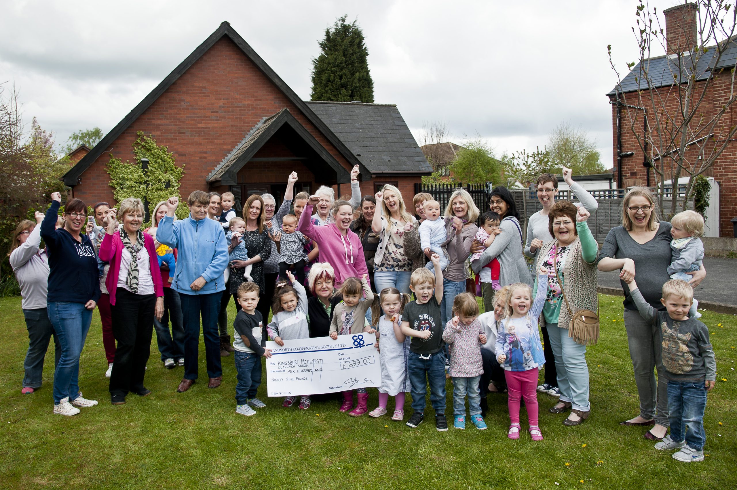 Group which fires up community spirit gets a £699 cheque