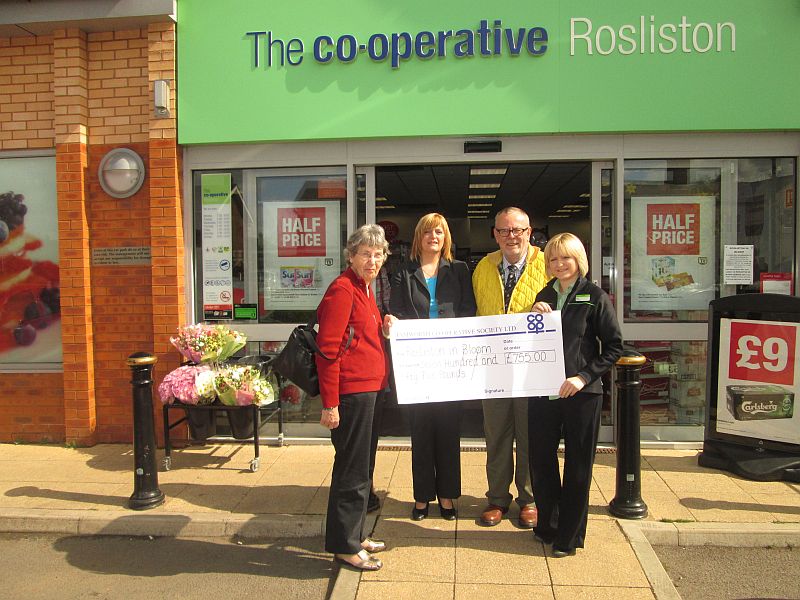Tamworth Co-op boosts village’s flower power