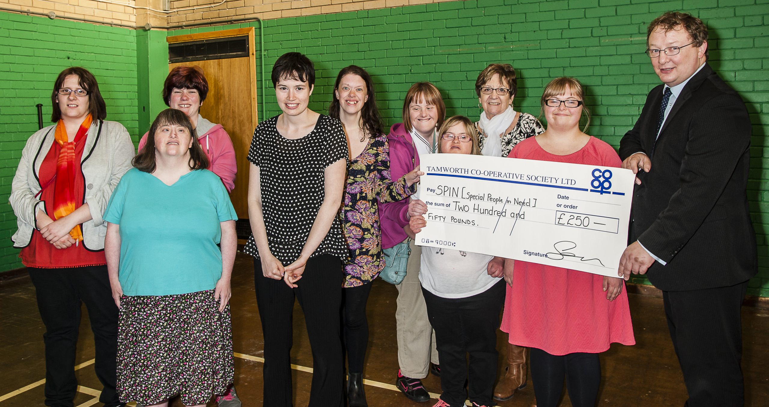 Prom date for members of SPIN group – thanks to the Co-op