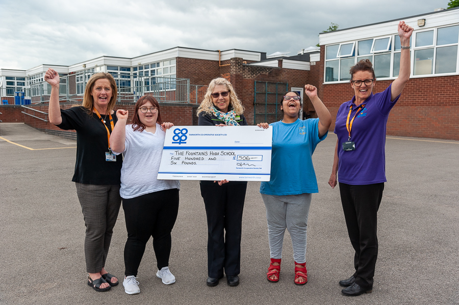 Community Dividend Fund handout benefits special school