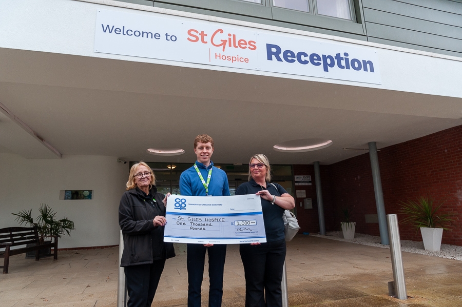 Cash from carrier bag sales will help patients at St Giles Hospice