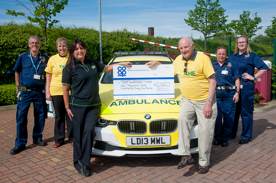 First Responders get largest slice of Tamworth Co-op Community Dividend Fund