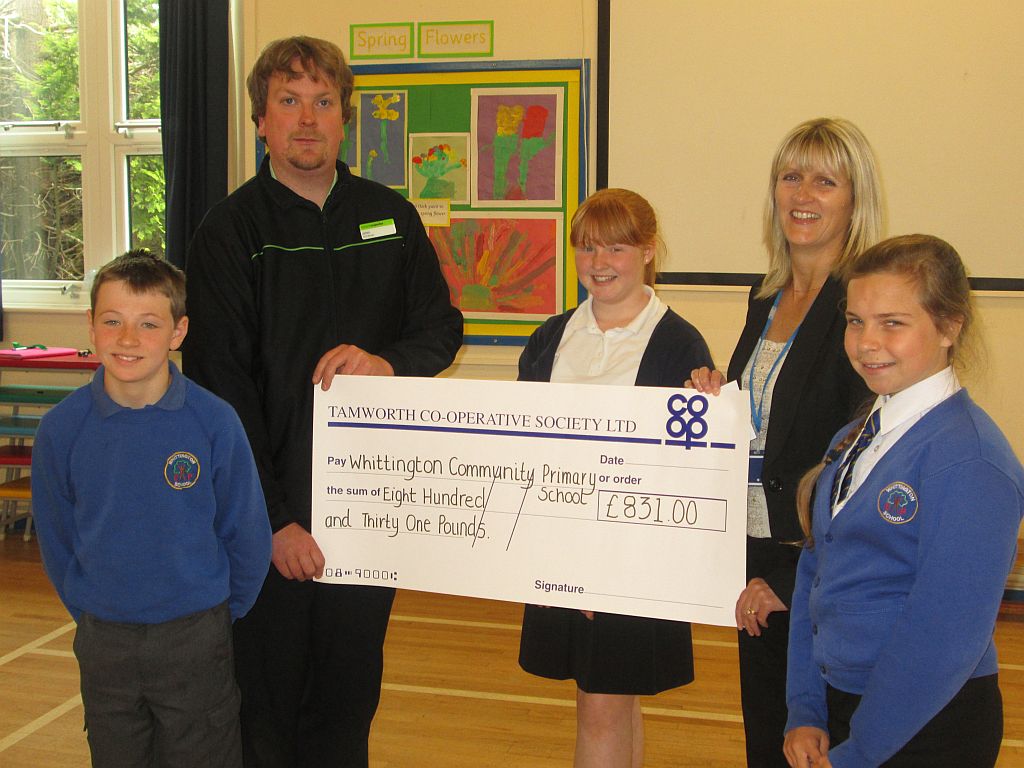 Pupils get a magical experience thanks to Tamworth Co-op
