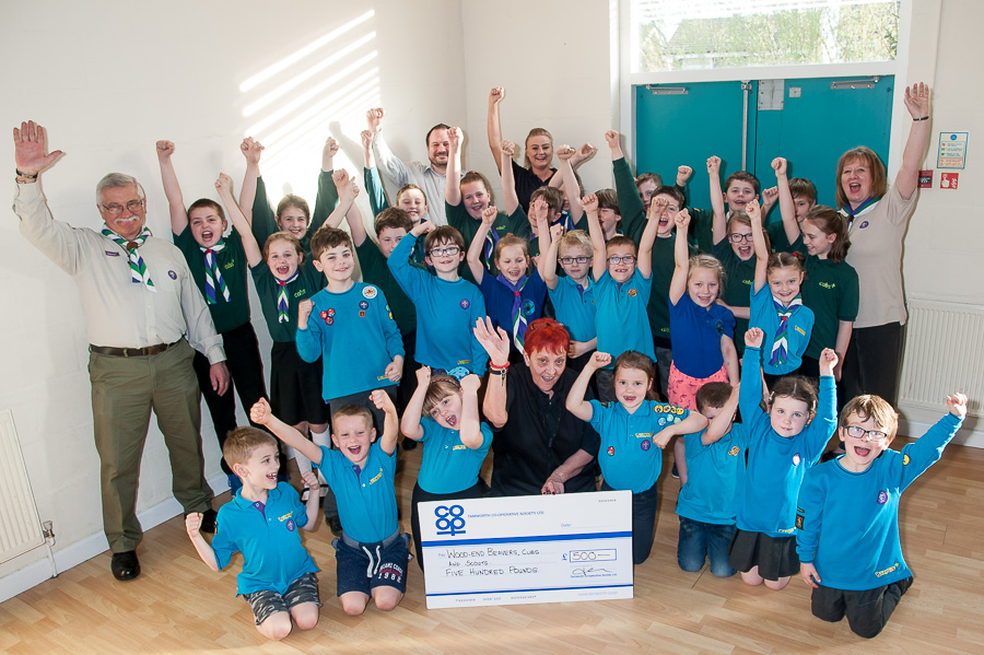Shoppers at Wood End Co-op help fund support ‘den’ for pupils