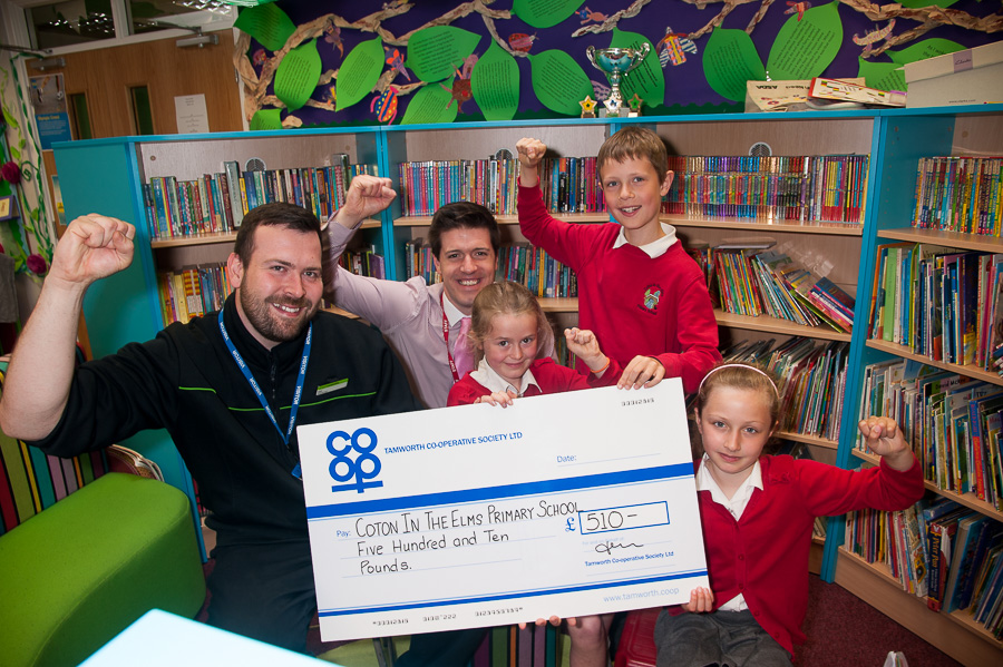 Story time is about to get better for pupils – thanks to Tamworth Co-op shoppers