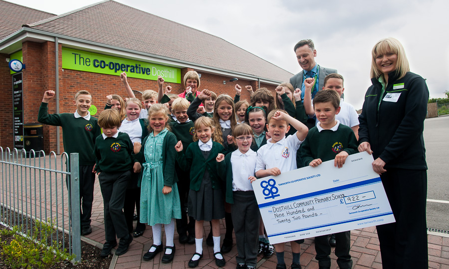 School’s delight at neighbourly gesture by Tamworth Co-op in Dosthill
