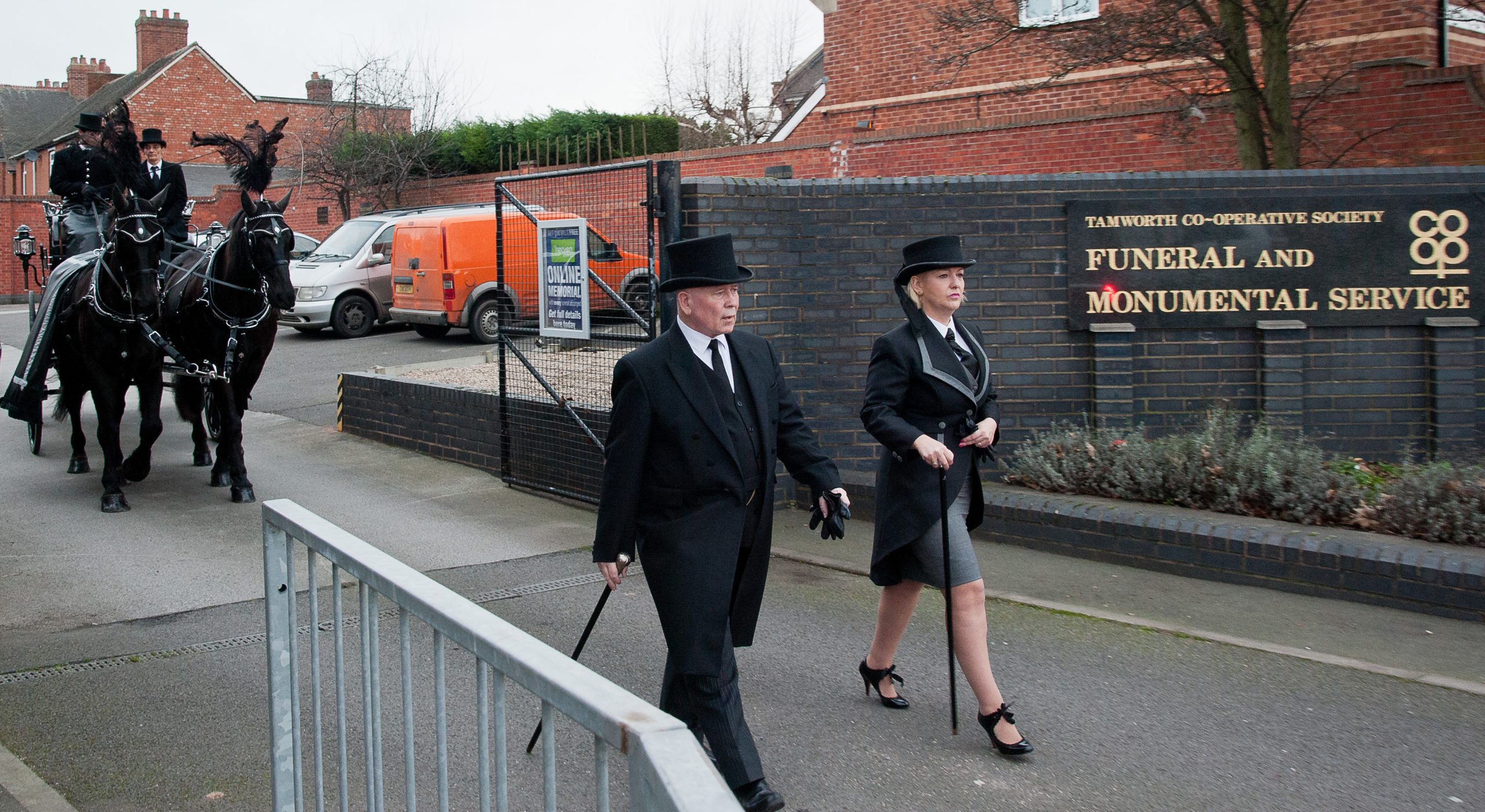Fitting send-off for man who brought comfort to so many bereaved families